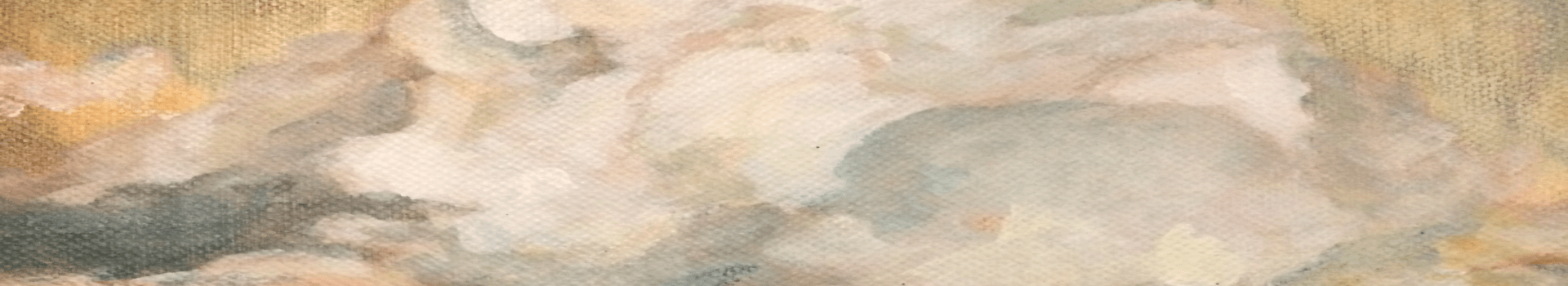 Cloud canvas painting